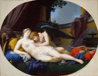 Cupid and Psyche, by Jean Baptiste Regnault