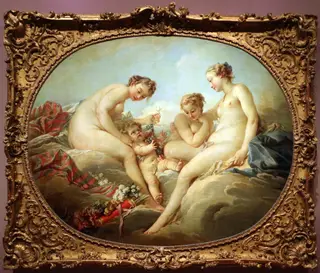 Cupid and the Three Graces