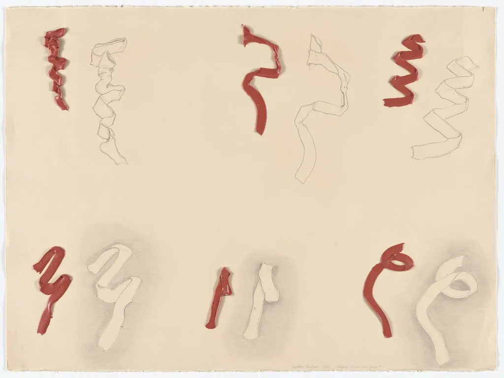 Untitled, by Cynthia Carlson, acrylic, 1976