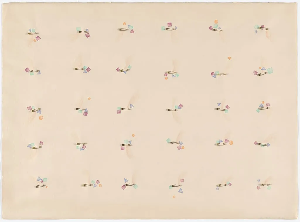 Untitled, by Cynthia Carlson, graphite, 1974