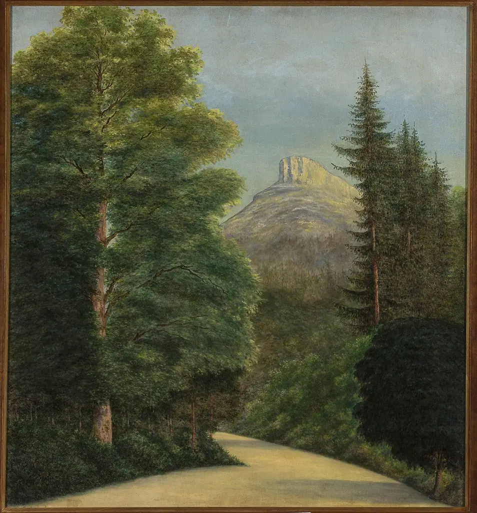 Park in Ansee, by Cyprian Lachnicki