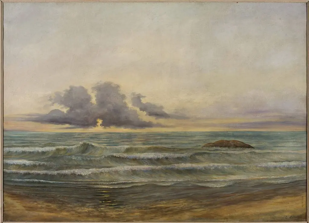 Sea at Biarritz, by Cyprian Lachnicki