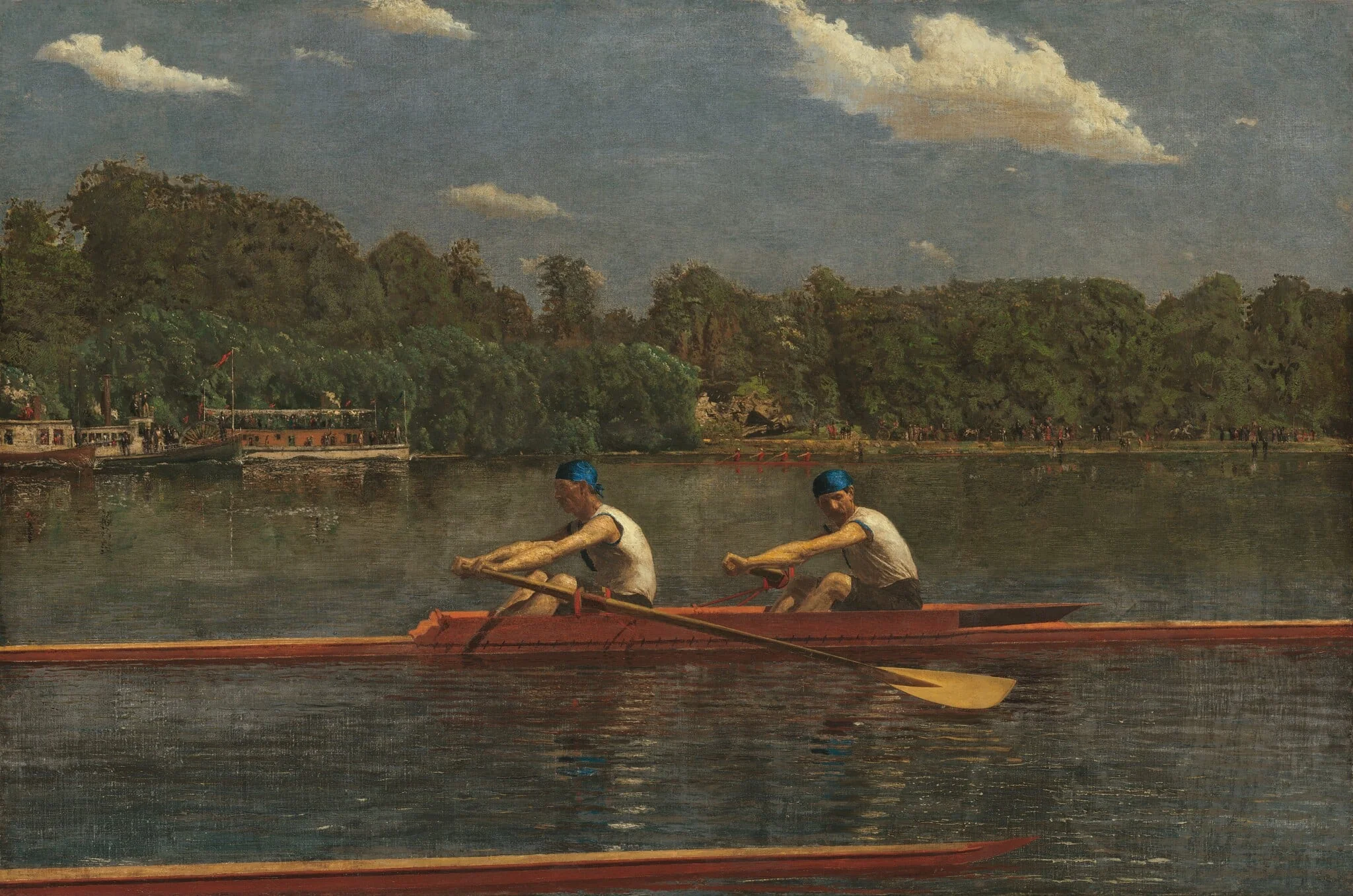 The Biglin Brothers Racing, detail