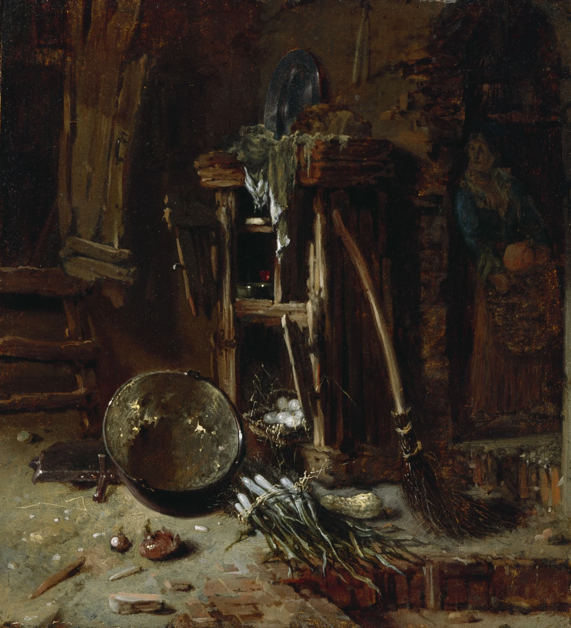 A Kitchen Corner, detail