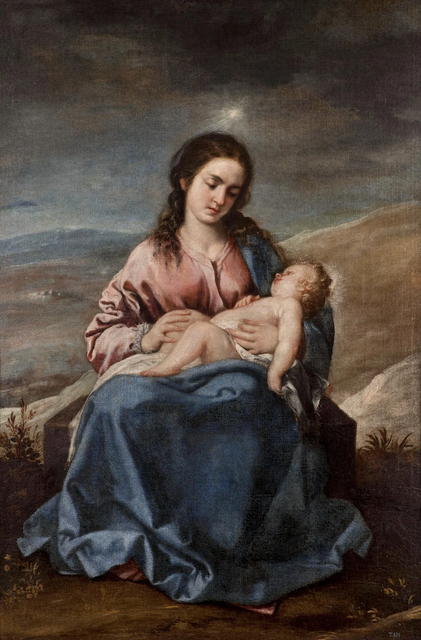 The Virgin of the Star, detail