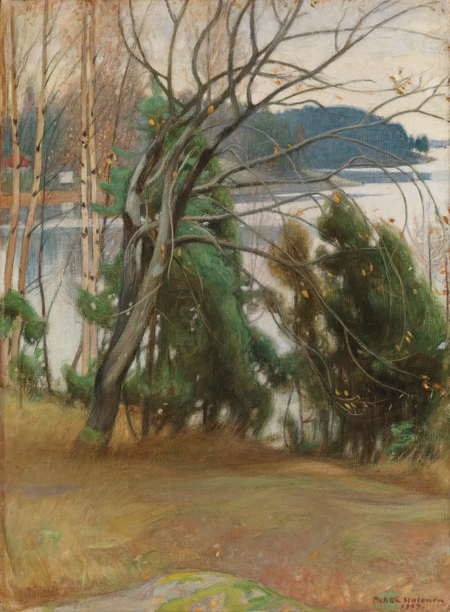 Syksyinen raita, detail