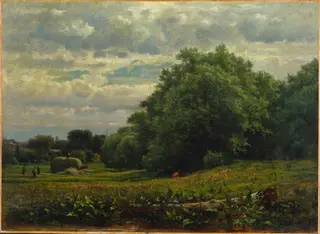 Harvest Time, by George Inness, unspecified, 1864