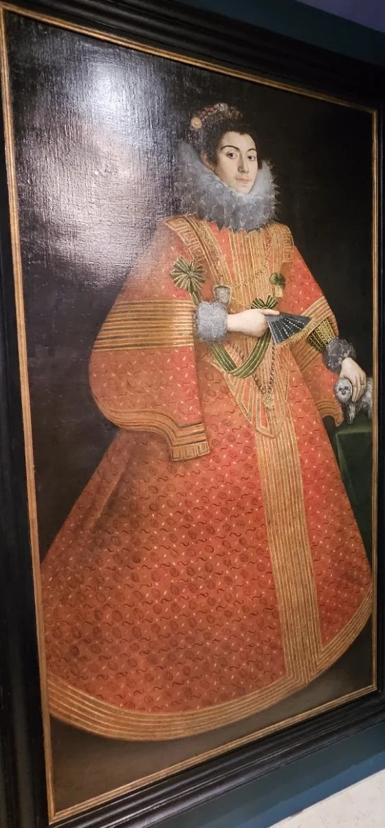 Retrato de Senhora, detail