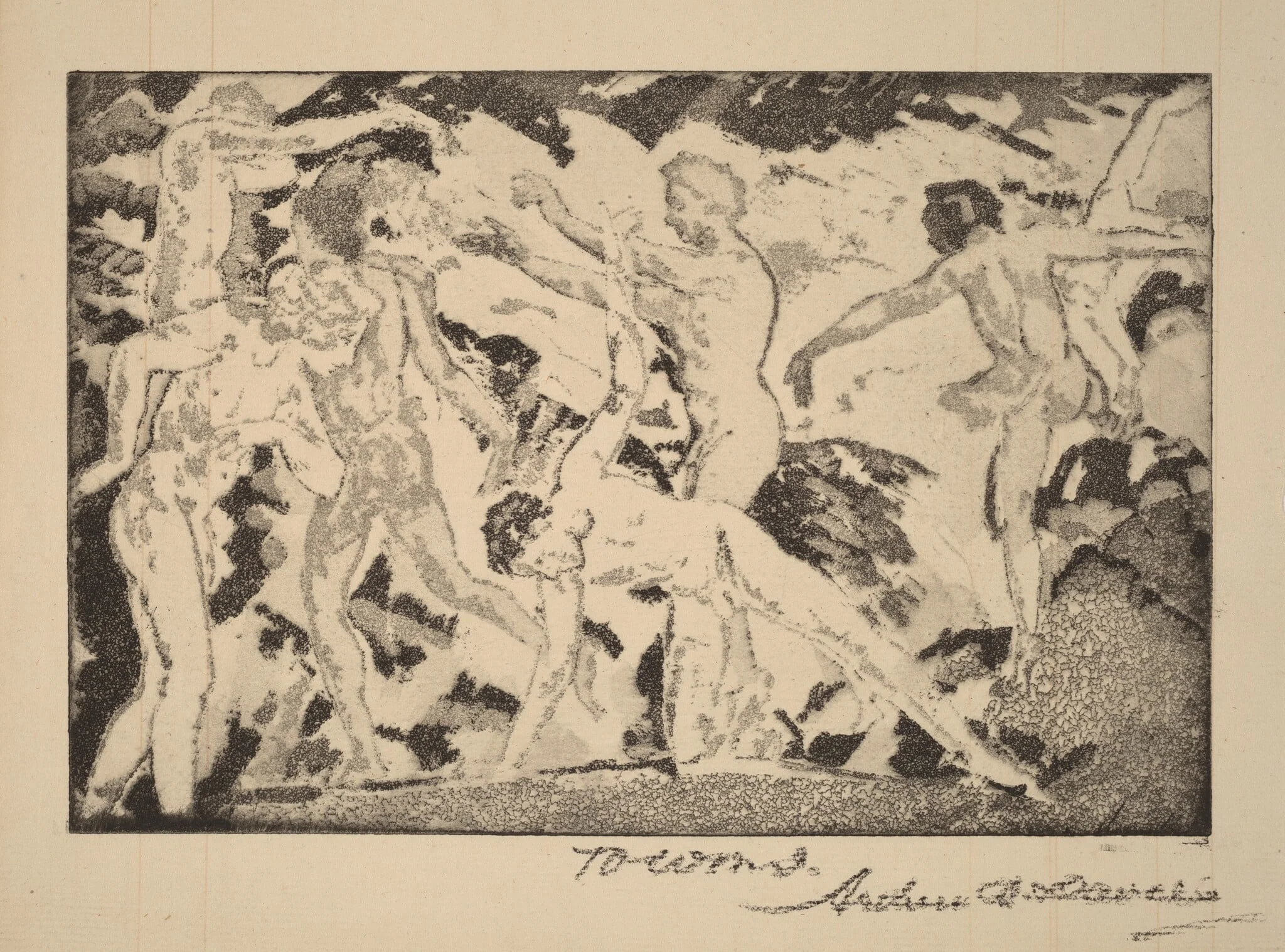 By the Caliban, detail