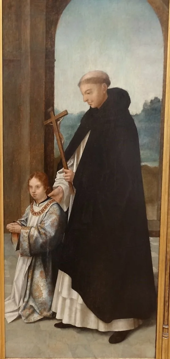 O Príncipe D. Luís e um santo Dominicano, detail