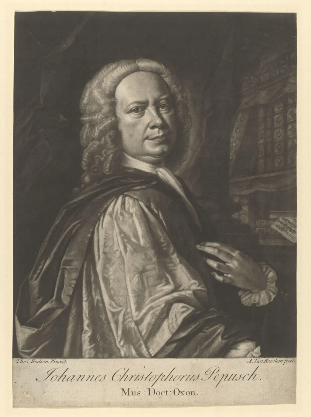 H Beard Print Collection, by Alexander van Haecken, 1750