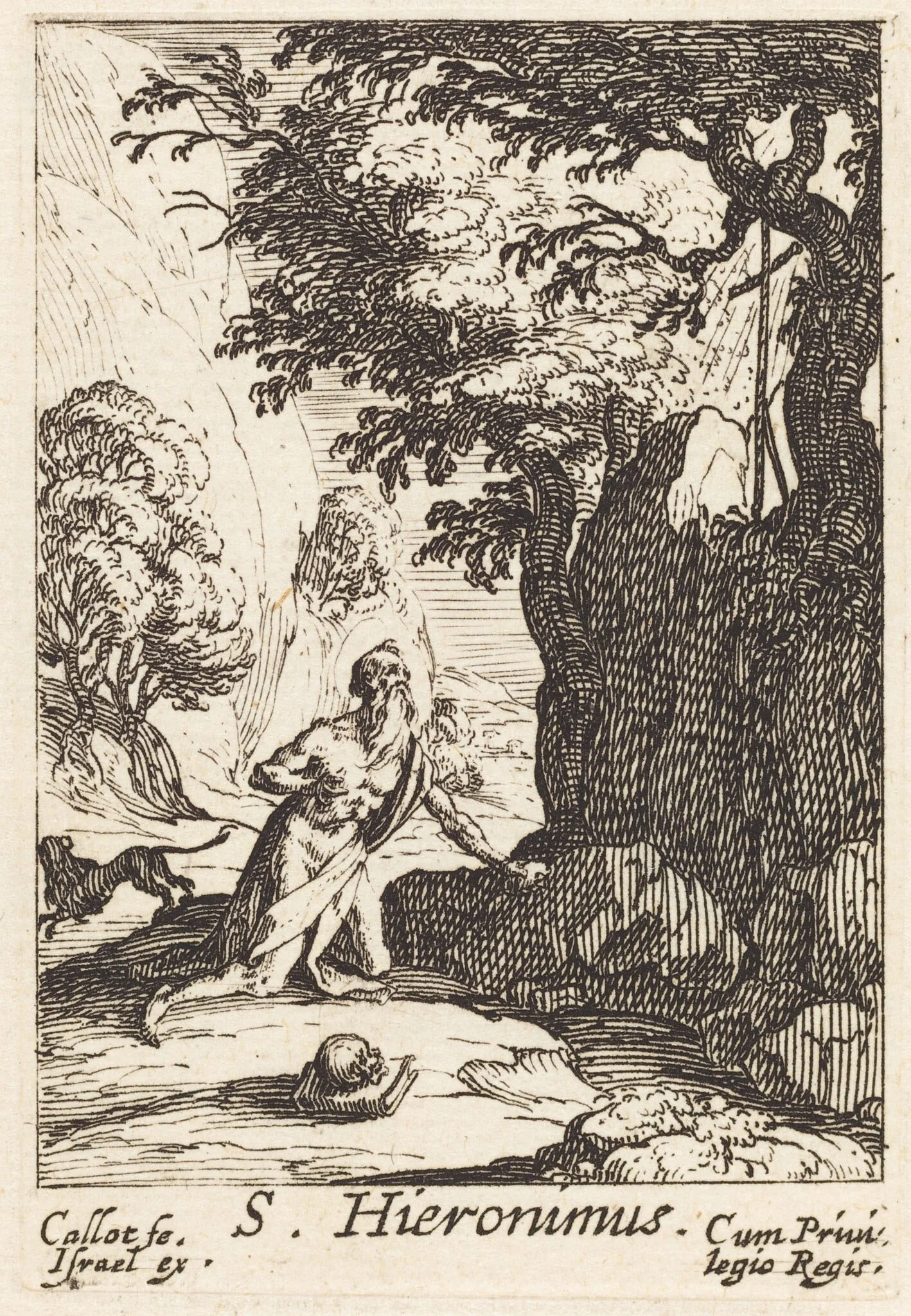 Saint Jerome, detail