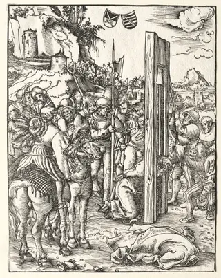 Martyrdom of St. Matthias, by Lucas Cranach the Elder, 1522