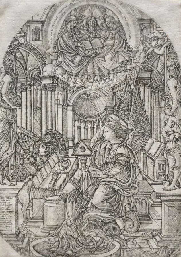 The Revelation of Saint John the Evangelist, detail
