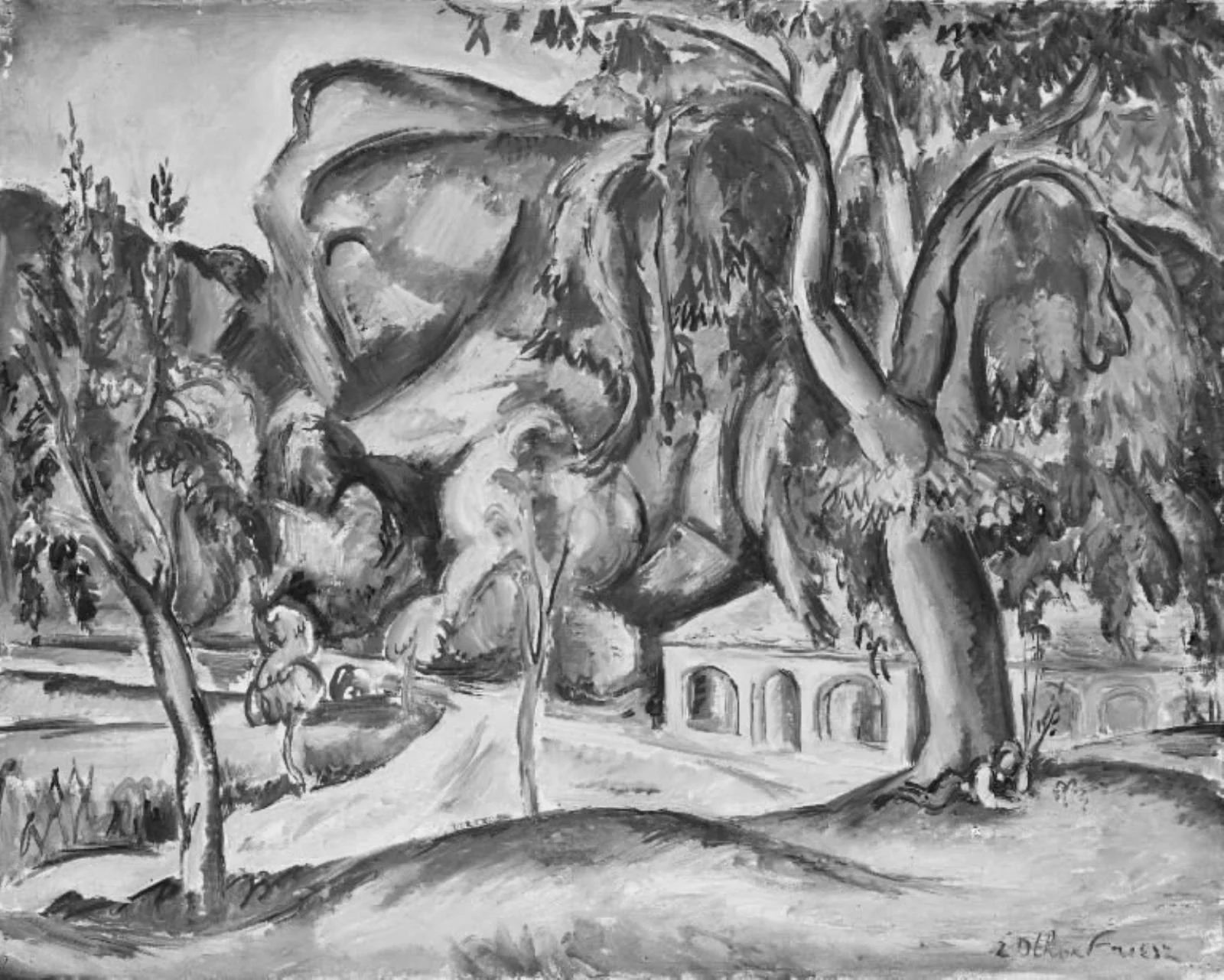 Under the Fig, detail