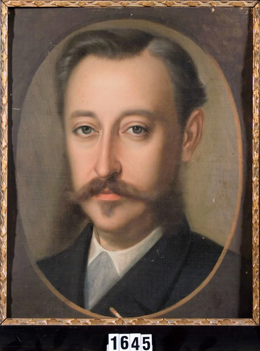 Portret de bărbat, detail