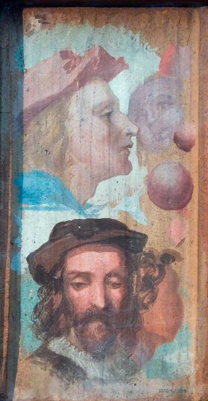 Three Heads, detail