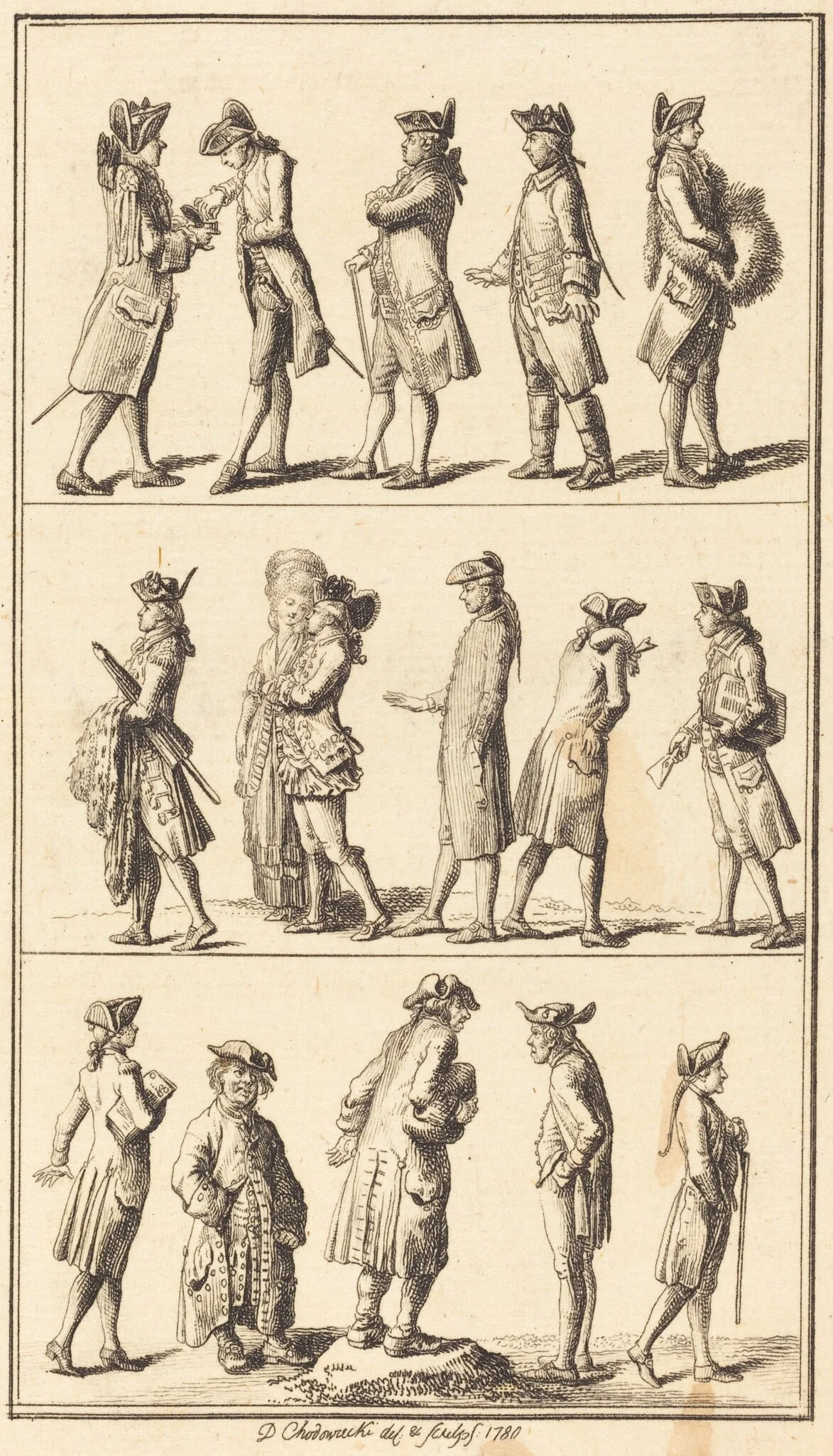 Servants, detail