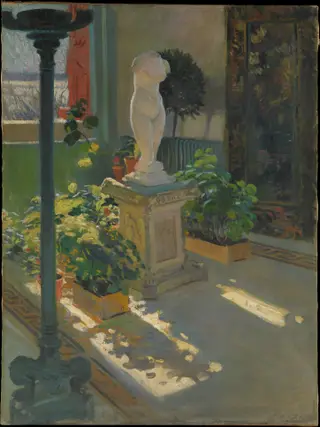 Venus in Atrium, by William de Leftwich Dodge, oil, 1909