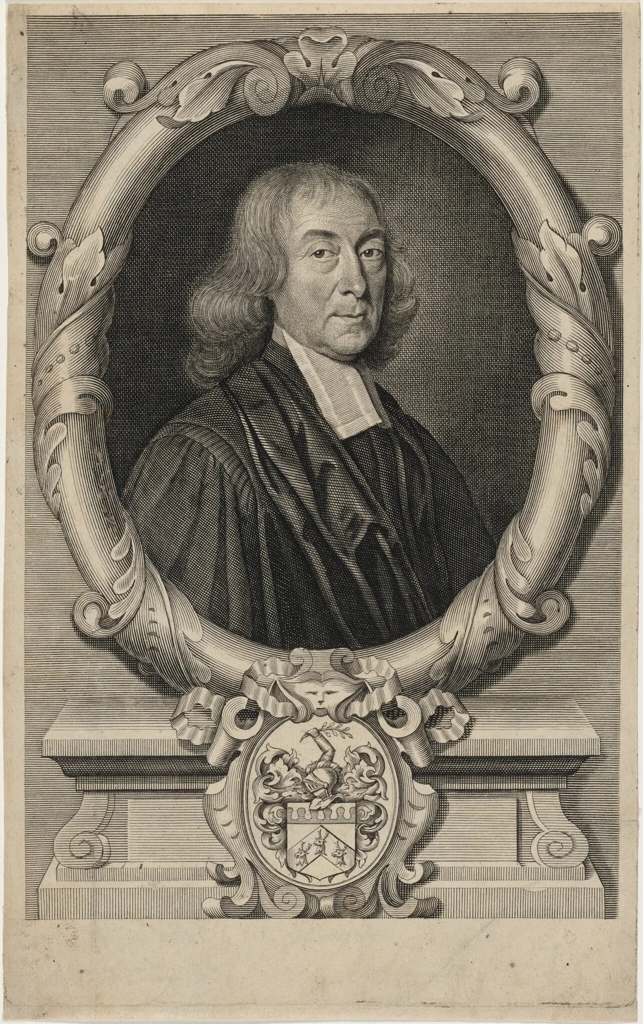Benjamin Woodroffe, R.R.S., Canon of Christ Church, Oxford, detail