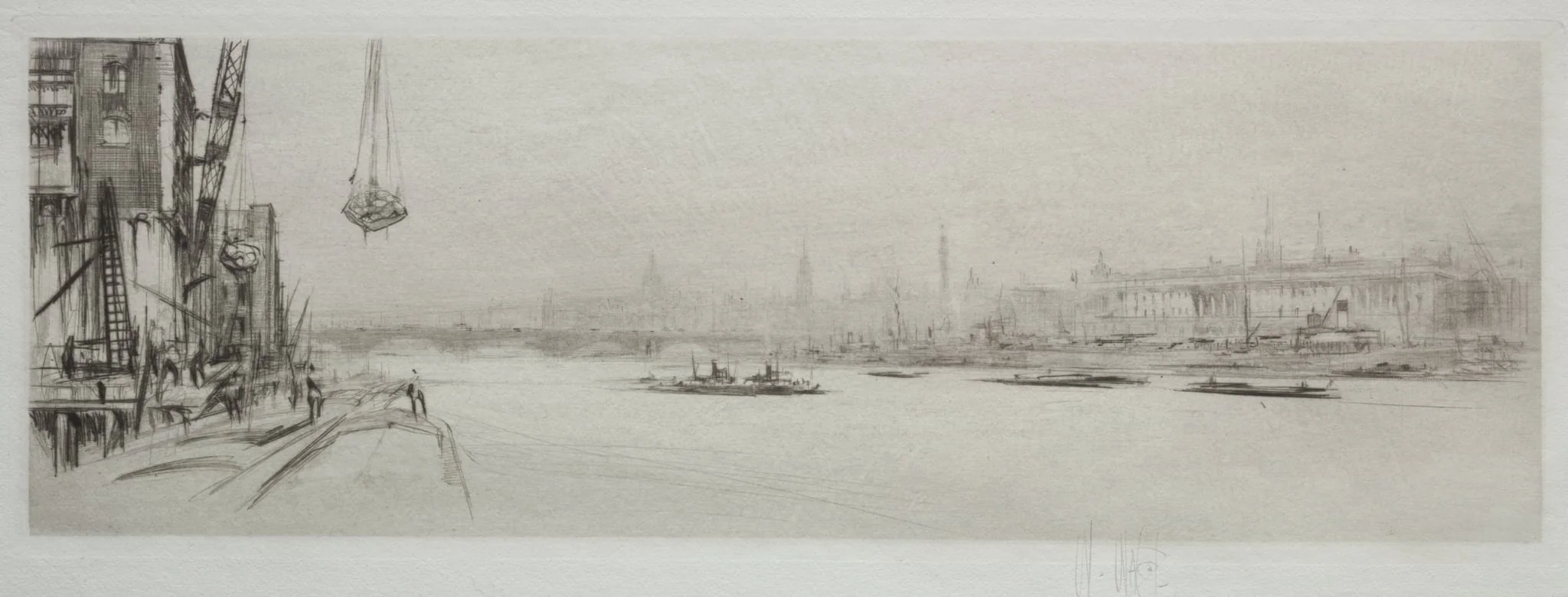 Arteries of Great Britain: The Thames, detail