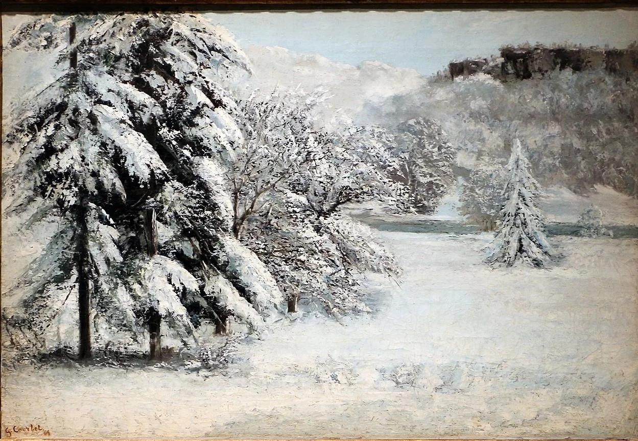 Landscape in Winter, detail