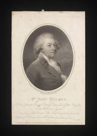 Mr John Palmer, by J. Russell, 11