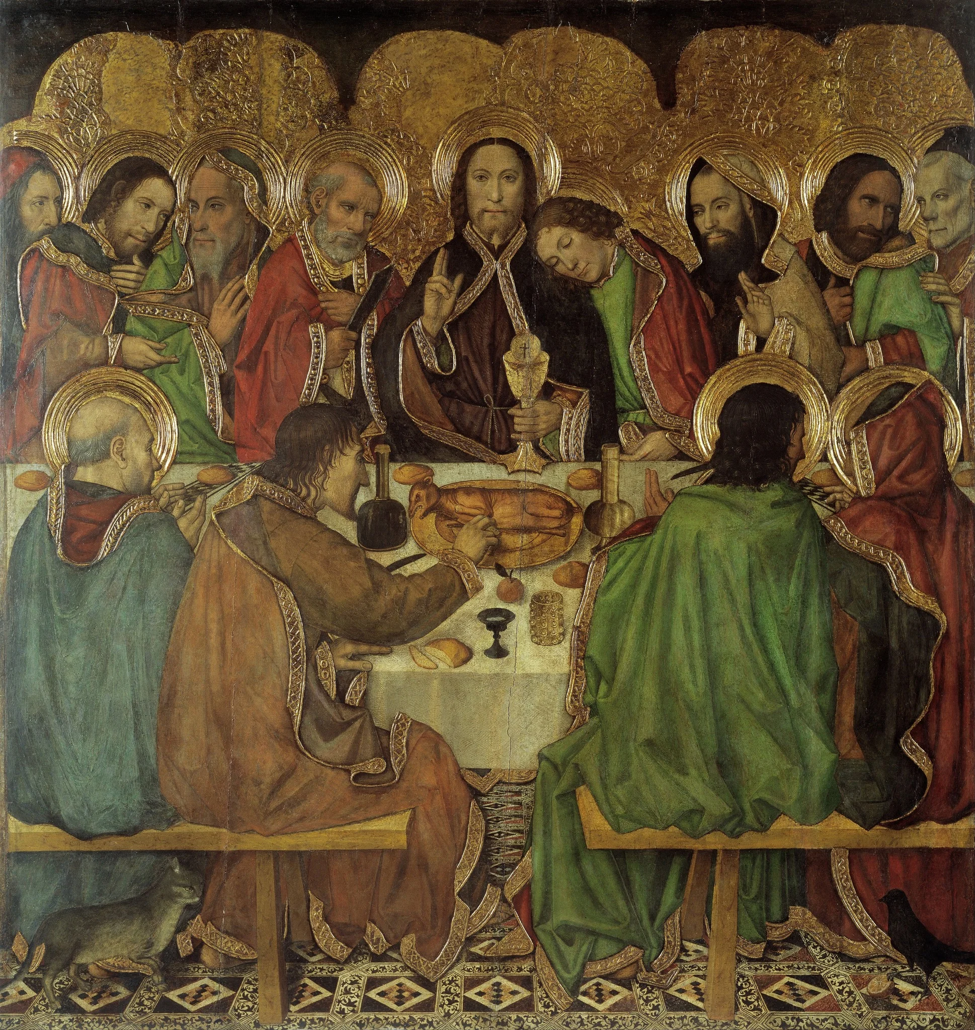 Last Supper, detail
