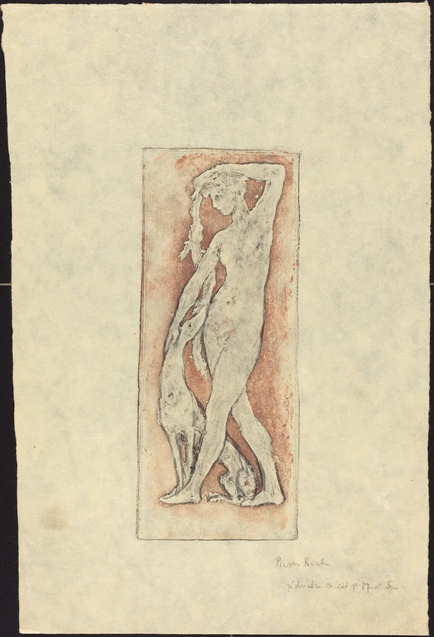 Diane au levrier (Diana and a Greyhound), detail