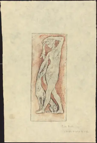 Diane au levrier (Diana and a Greyhound), by Pierre Roche, 1912