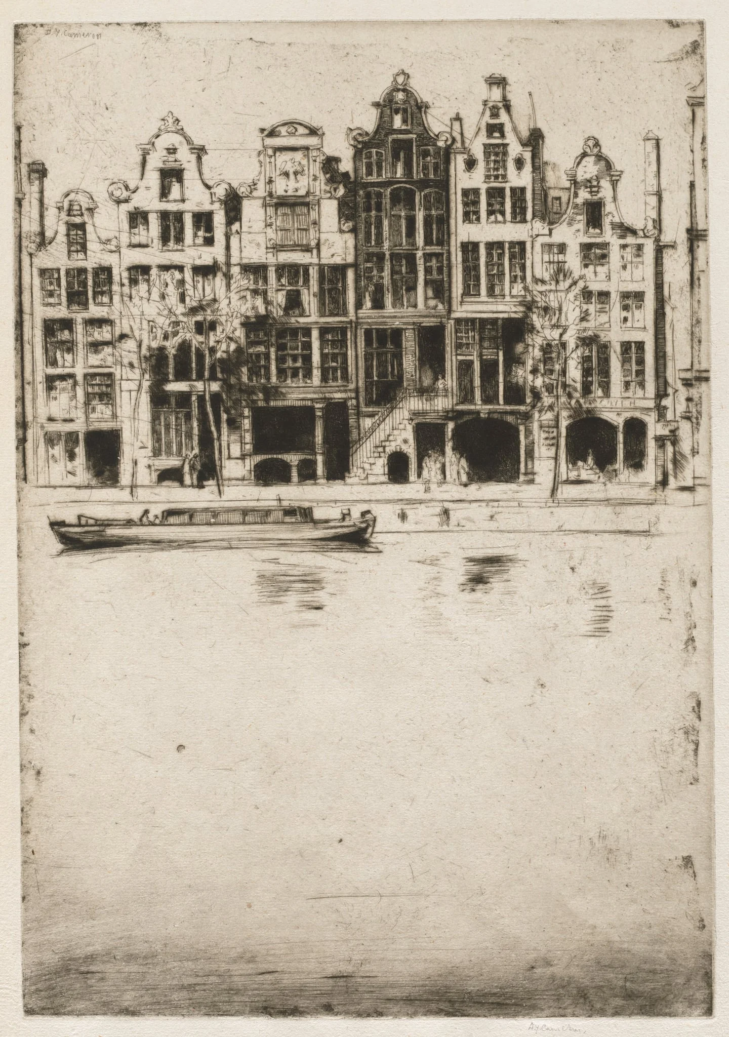 Souvenir d'Amsterdam, detail