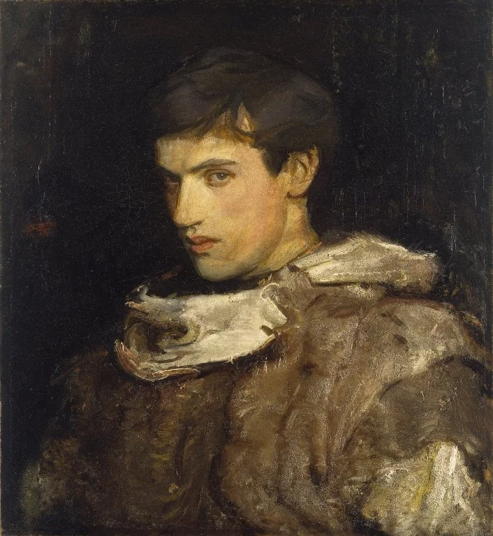 William Michael Spartali Stillman, detail