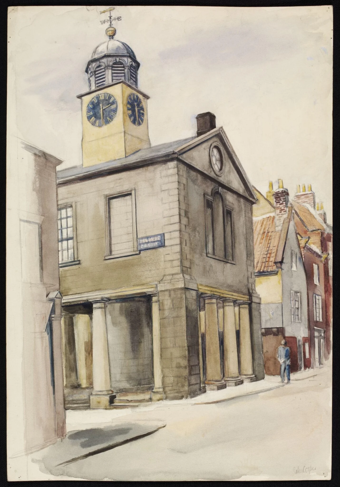 Town Hall, Whitby, detail
