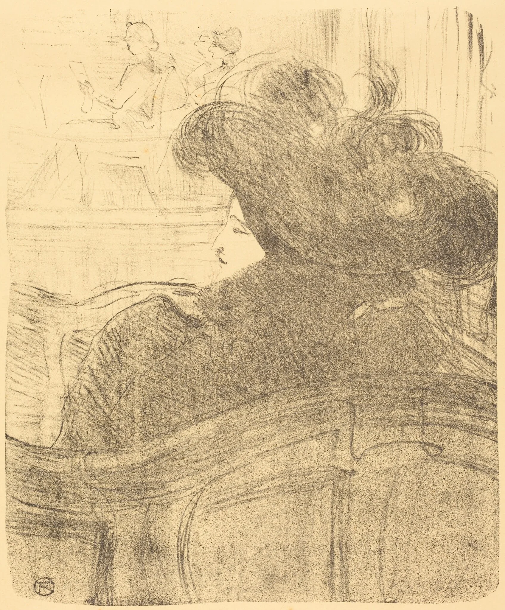 Cléo de Mérode, detail