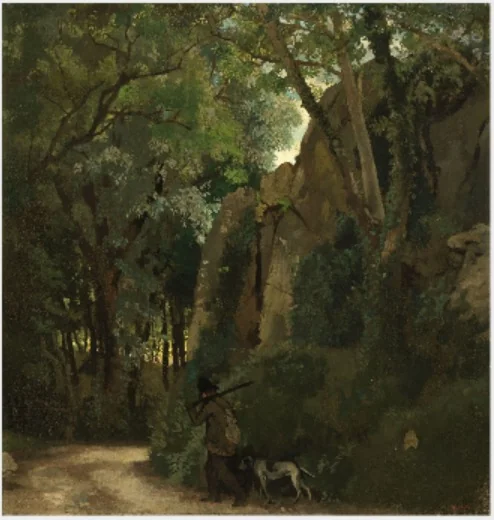 Trees at Howth, detail