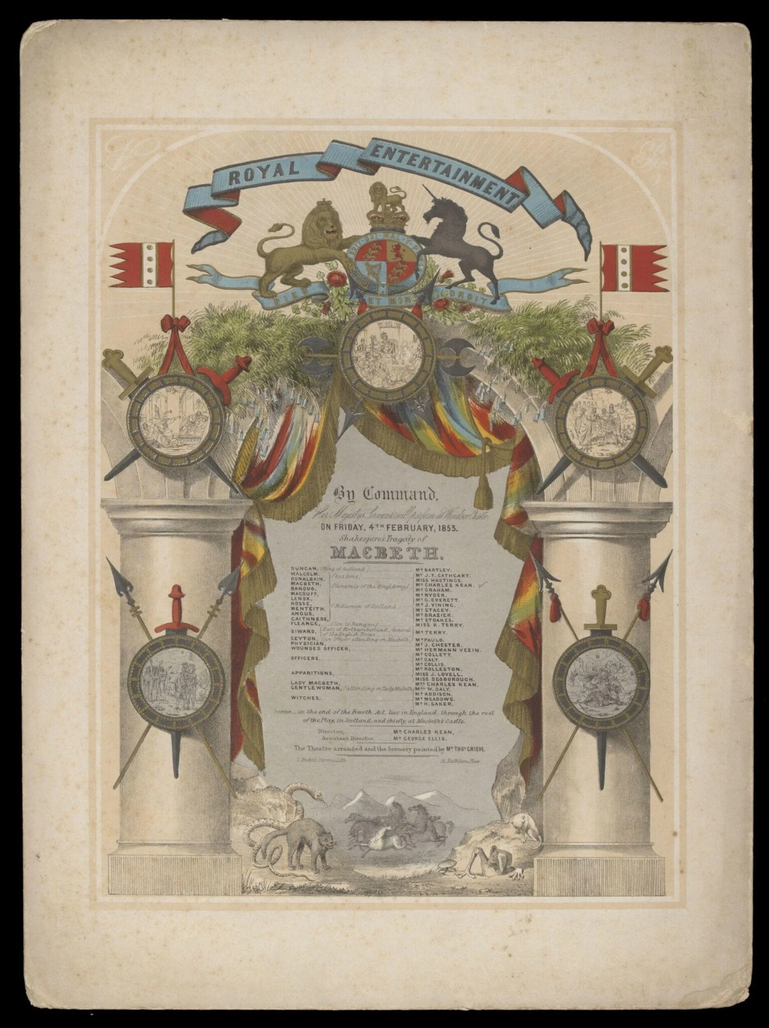 H Beard Print Collection, detail