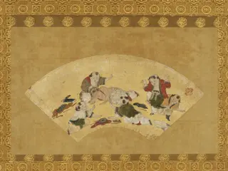 Chinese Boys at Play, by Kano Motonobu, unspecified, 1524