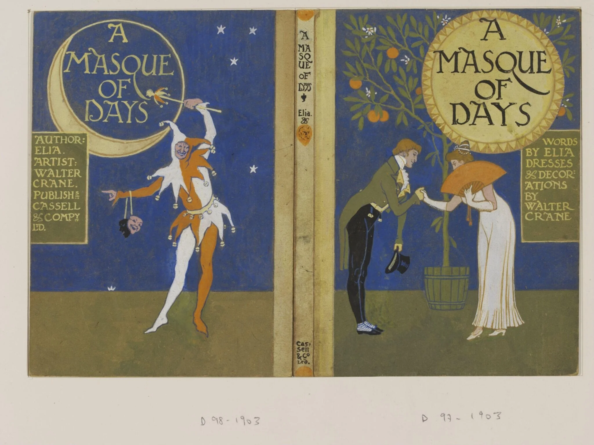 A Masque of Days from the Last Essays of Elia, detail