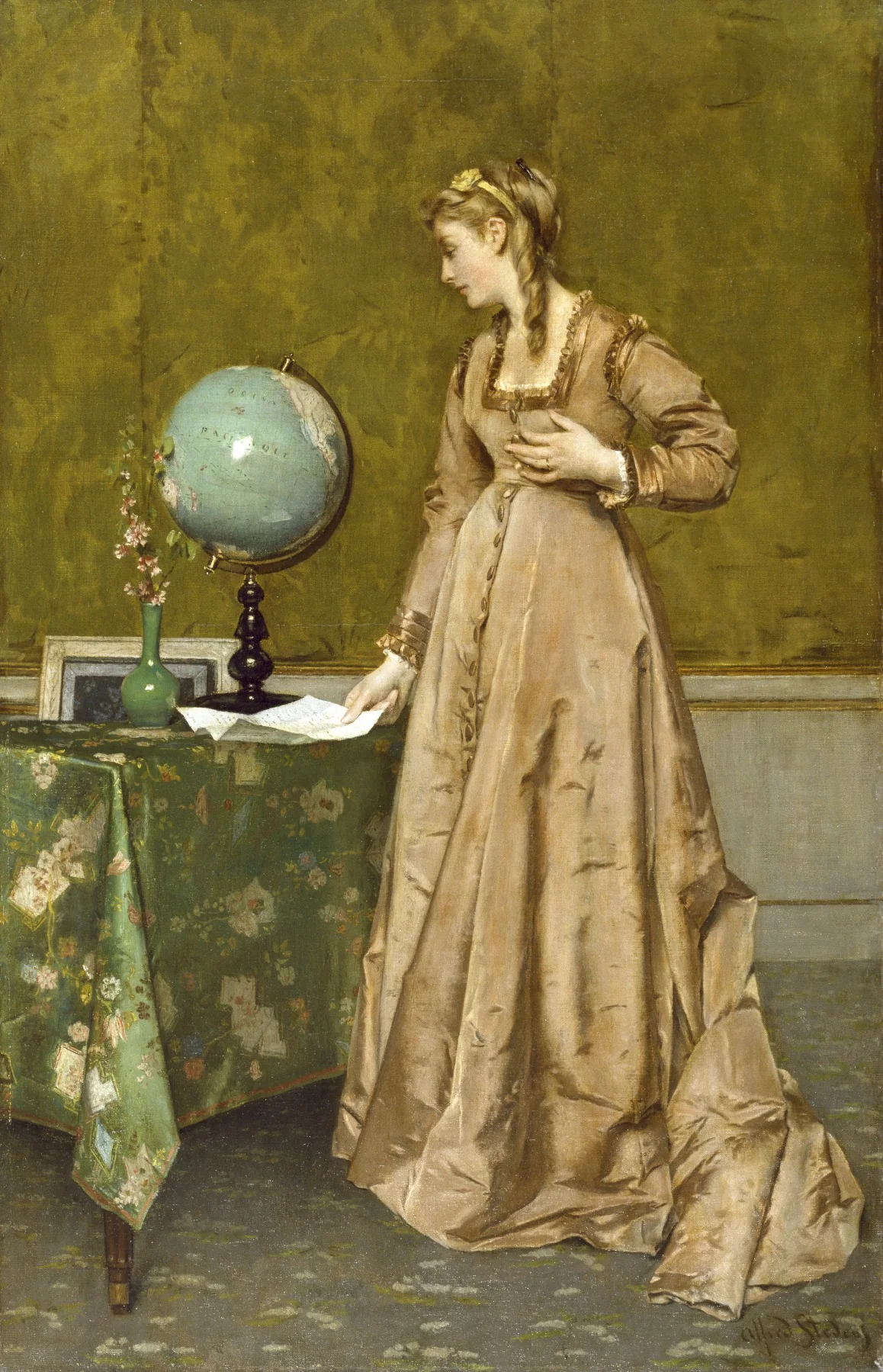 News from Afar, detail