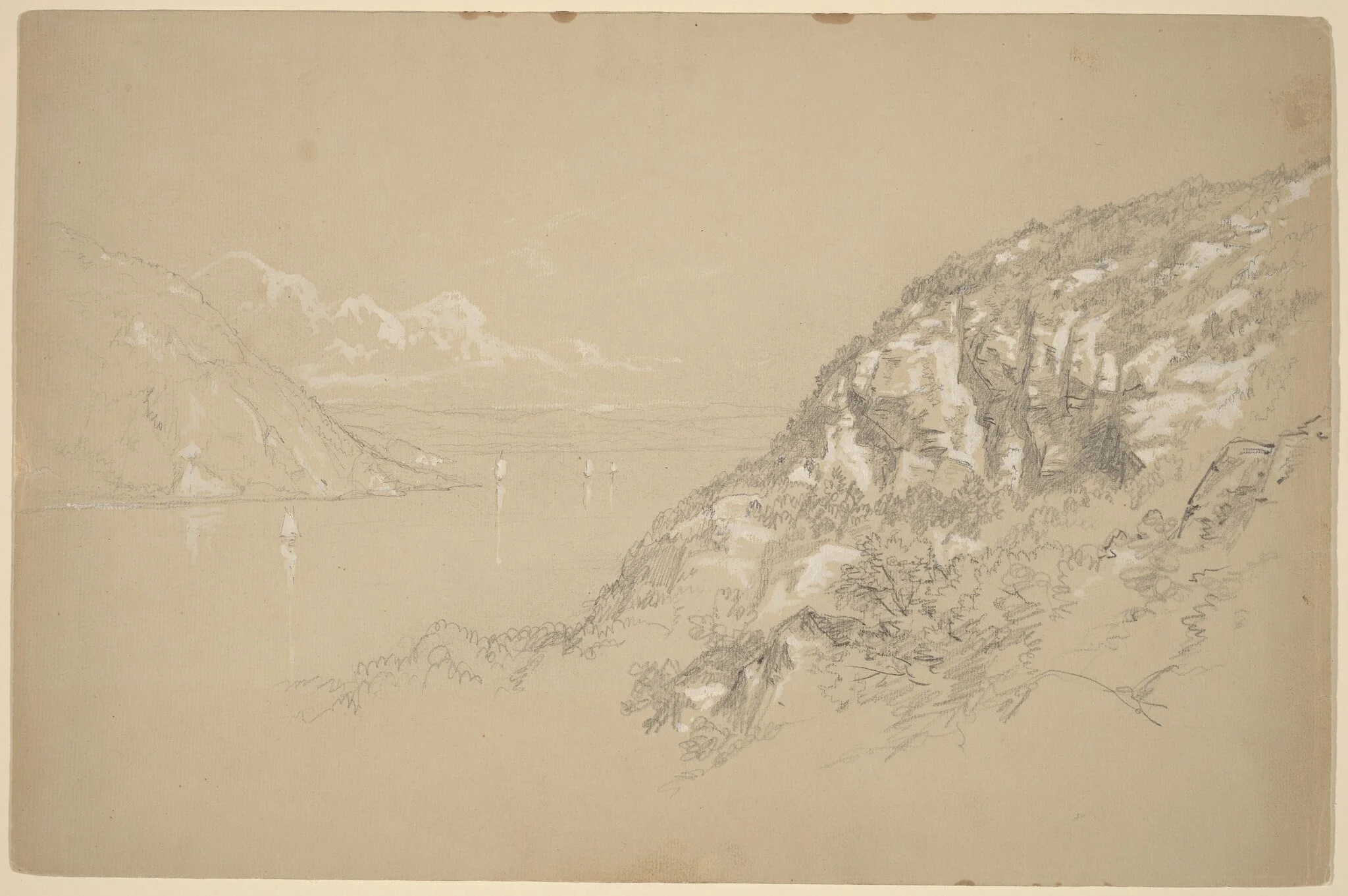 Hudson Highlands, detail