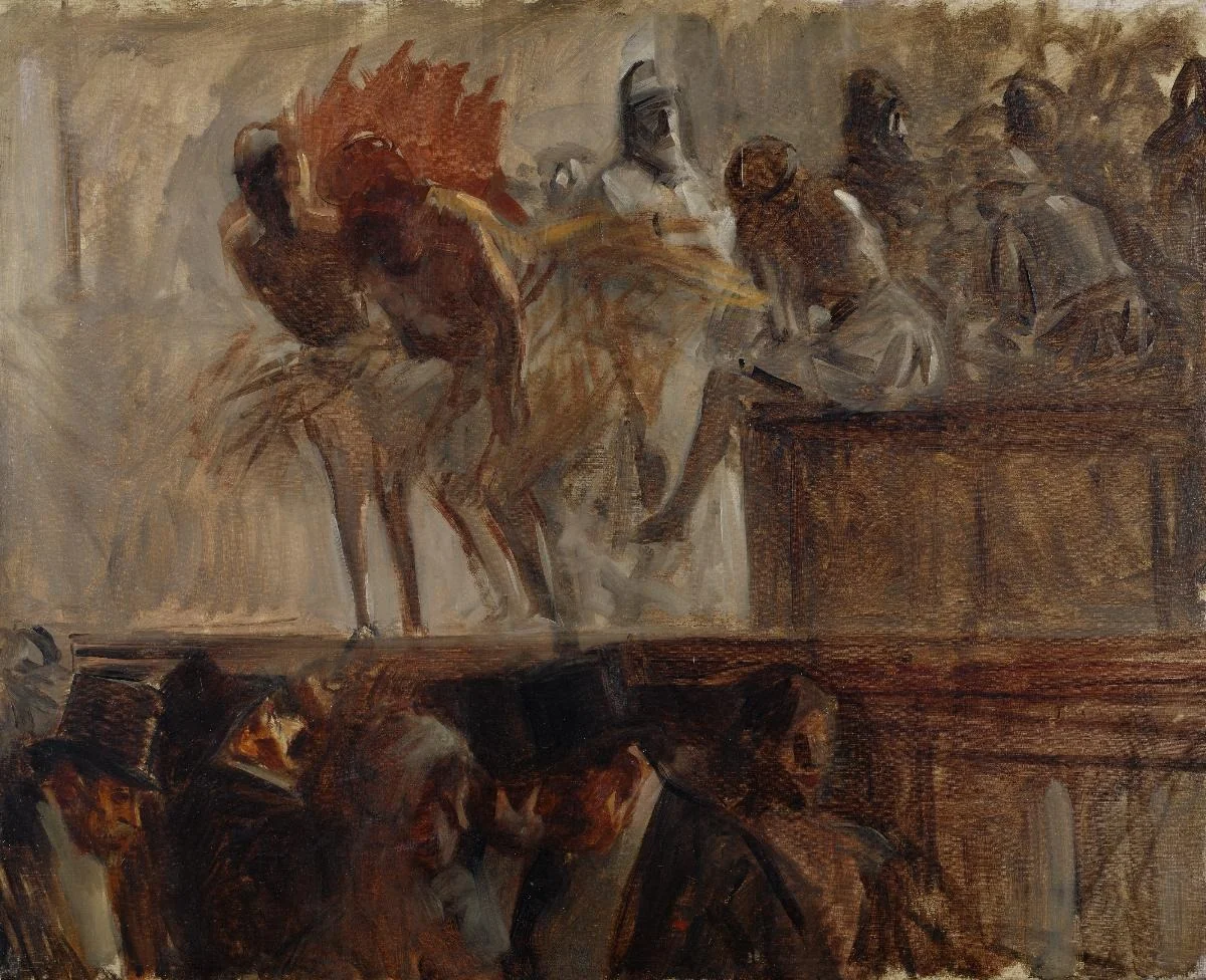 A lʼopéra, detail