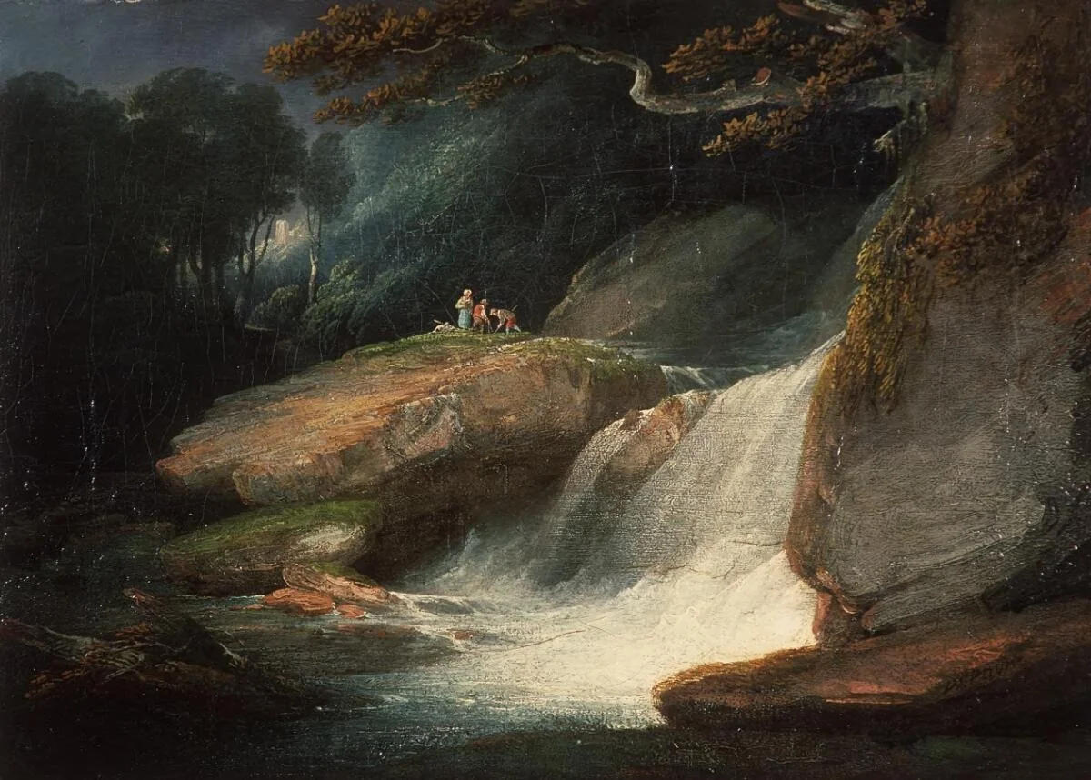 Swallow Falls, detail