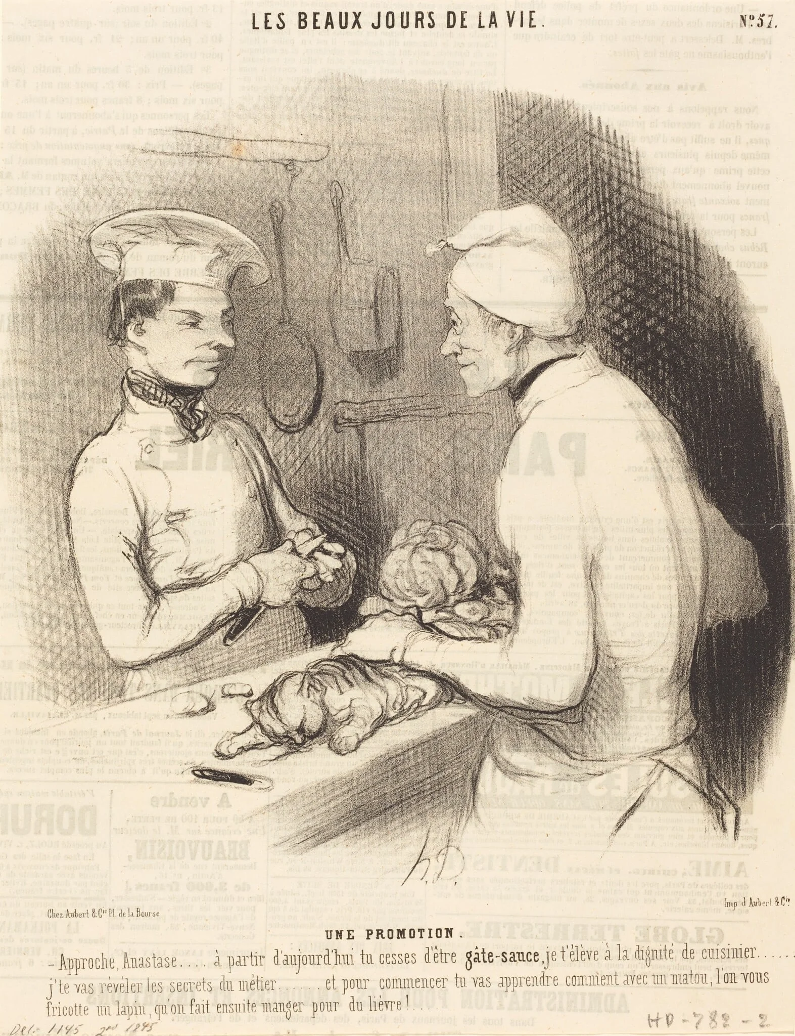 Une Promotion, detail