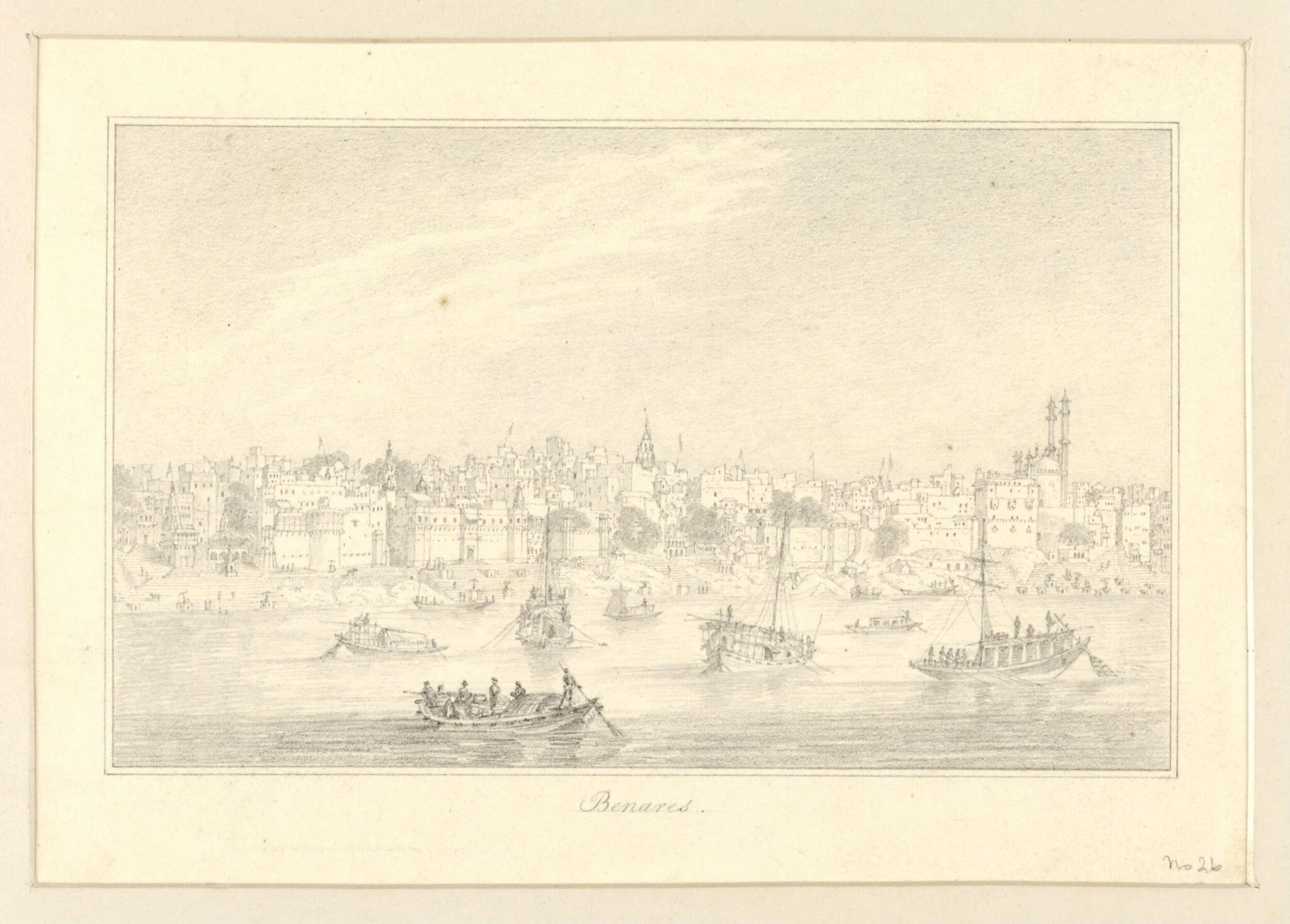 Benares, detail