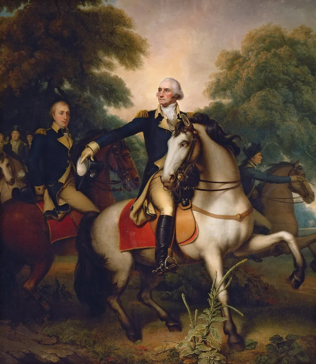 Washington before Yorktown, by Rembrandt Peale, oil, 1824