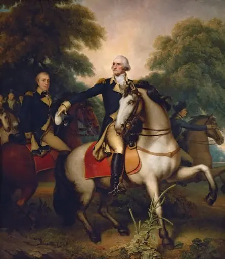 Washington before Yorktown, by Rembrandt Peale, oil, 1824