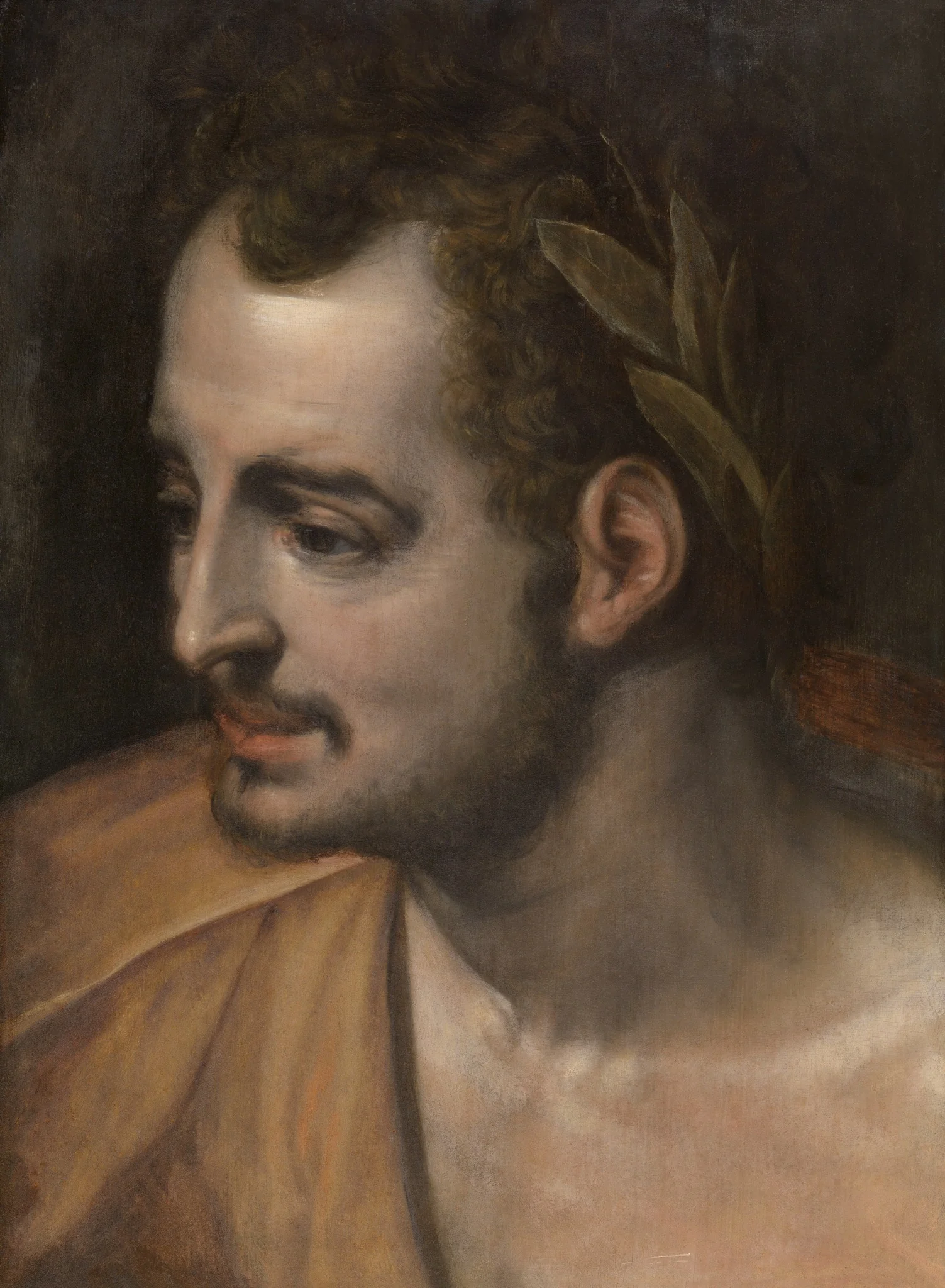 A Roman Emperor, detail