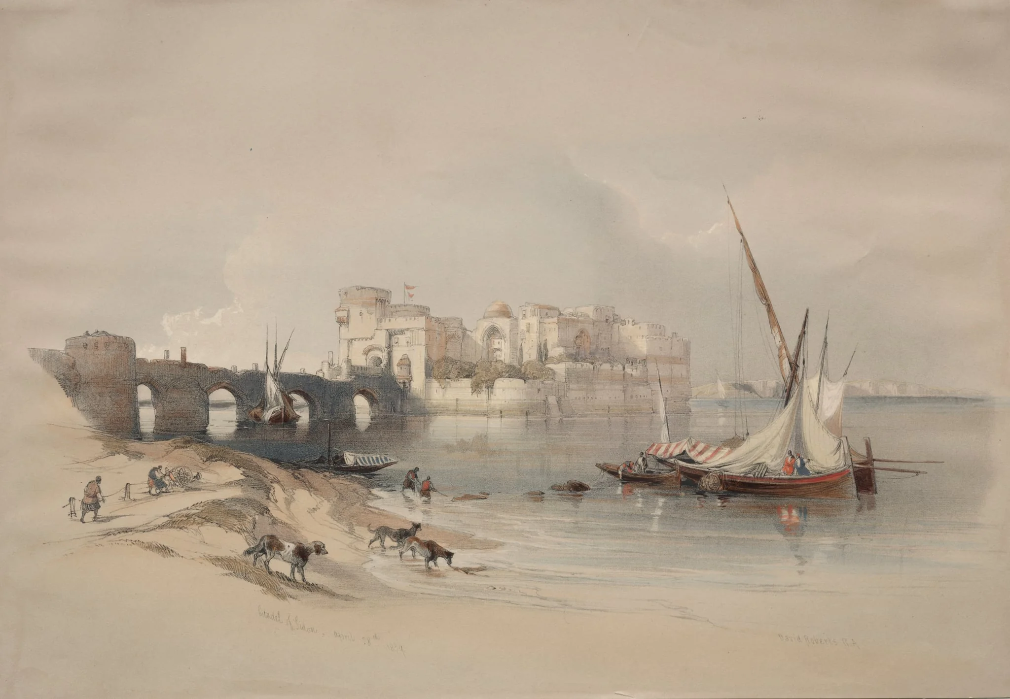 Citadel of Sidon, detail