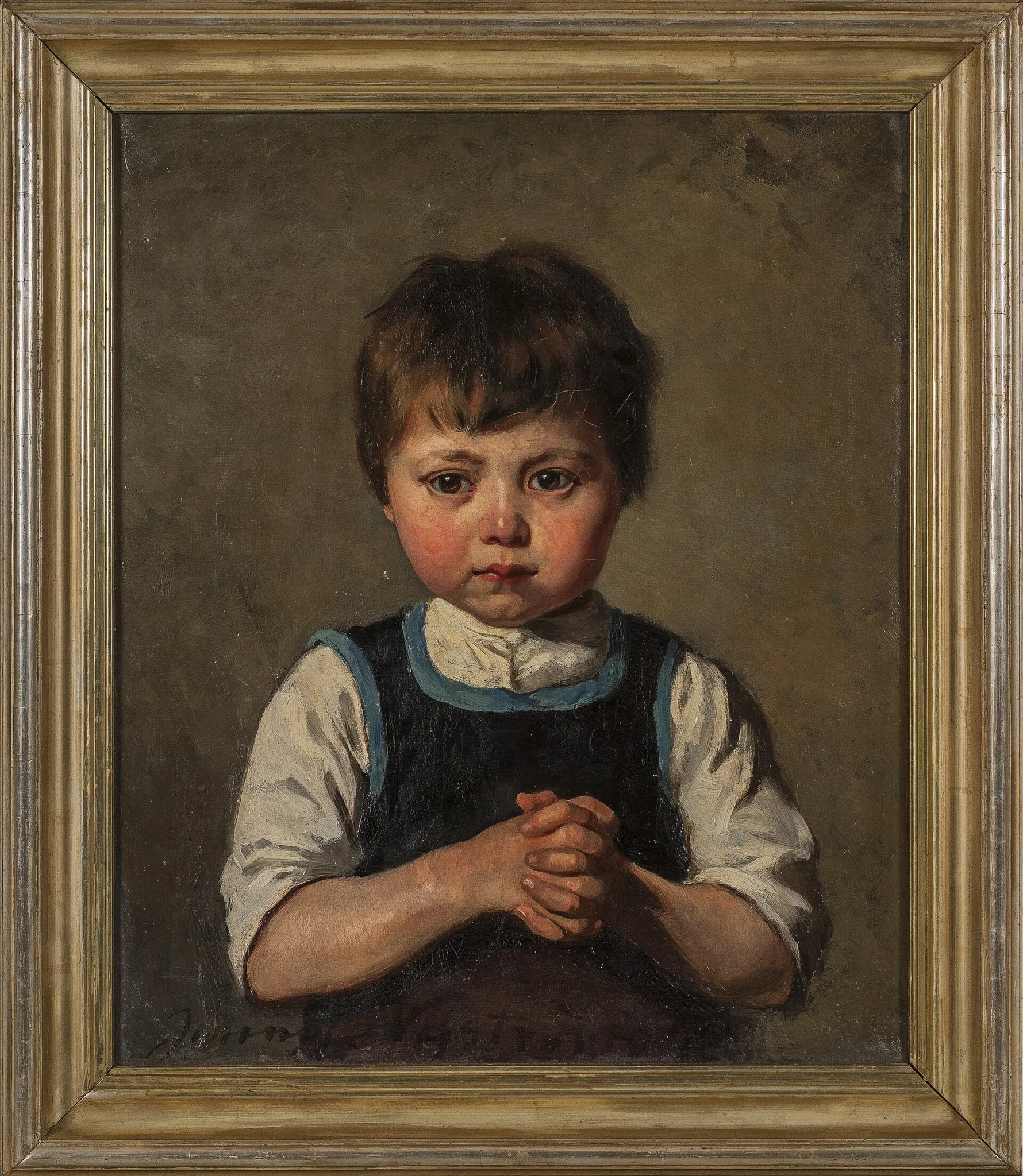 Portrait of a Boy, detail