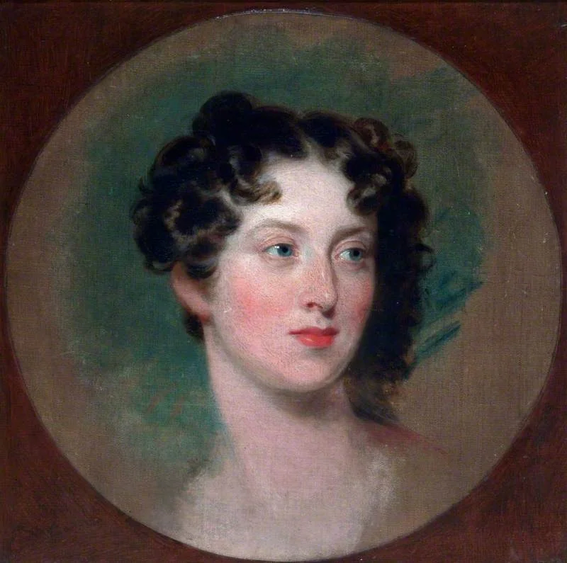 Head of a Lady (after Thomas Lawrence), detail